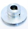Model, DL-2, Arbor Pulley (Ver 1991) Cutter Head Assy 20-24 Gauge Doors.(3.900/2.000 OD X 1ID). THUMBNAIL