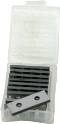 Cutter Blade, 30 MM Replacement Insert Blades for 140002,03 and 517708 Stack Cutterhead, Pack of 10 THUMBNAIL