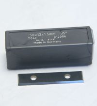 Cutter Blade, 50MM X 12MM X 1.5MM, C4 Micro Grain Carbide, Reversible. MAIN