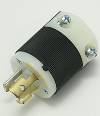 Plug, HUBBELL, Locking Plug, 125V, 15A,  4720-C THUMBNAIL