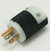 Plug, HUBBELL, Male, 110 Volt Ground Plug, 5266C THUMBNAIL
