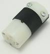 Plug, HUBBELL, Female, 110 Volt Ground Plug, 5269C THUMBNAIL
