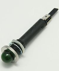 Light,Chicago Miniature 24V Green Led Indicator, 6091QM5-24 MAIN