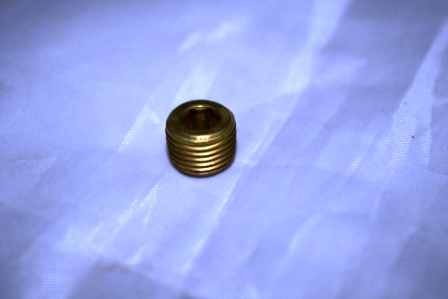 Brass 1/8 Male Plug THUMBNAIL