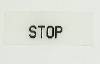 Label, Stop, For KXRC, KXRD, Square D THUMBNAIL
