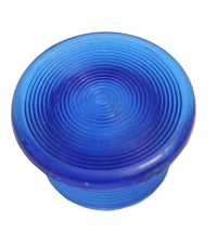 Mushroom Button, Blue, For Illuminated Push Button MAIN