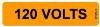 Label, Voltage, 120 Volts THUMBNAIL