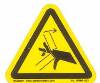 Label, Hand Crush/Pinch Point, 2.25" Base THUMBNAIL