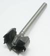Boring Bit, Multi Spur Bit, 2-1/8" Dia, Carbide Tipped, 1/2" Shank, With Flat THUMBNAIL
