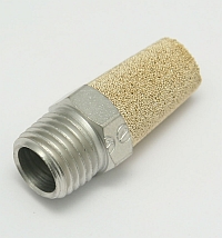 Air, Muffler, 1/4 Thread, Bronze Screen MAIN
