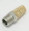 Air, Muffler, 1/4 Thread, Bronze Screen THUMBNAIL