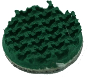Pad, Green,1" Dia,3/16" Pic 50 Rough Top Belting MAIN