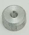 Pad,Aluminum,1" Dia,3/8" Thick,5/16 NF Thread THUMBNAIL