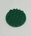 Pad,Green,1-1/2" Dia,3/16" Pic 50 Rough Top Belting THUMBNAIL