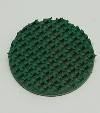 Pad,Green,1-3/4" Dia,3/16" Pic 50 Rough Top Belting THUMBNAIL