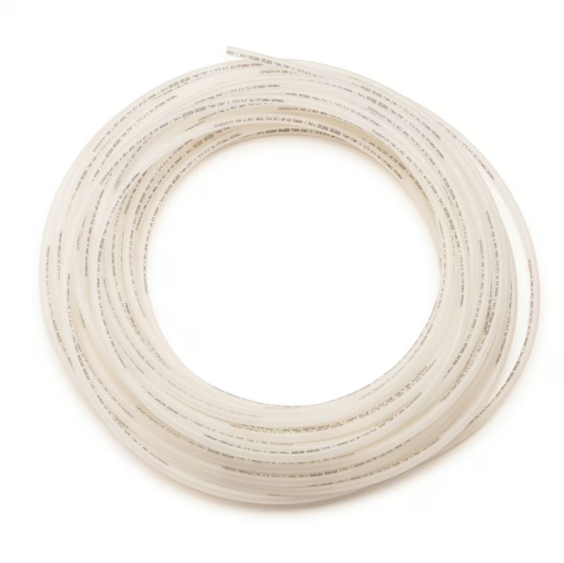 E-86 PARFLEX 3/8-ID 1/2-OD 062 WALL NATURAL POLY TUBING. 100FT ROLL THUMBNAIL