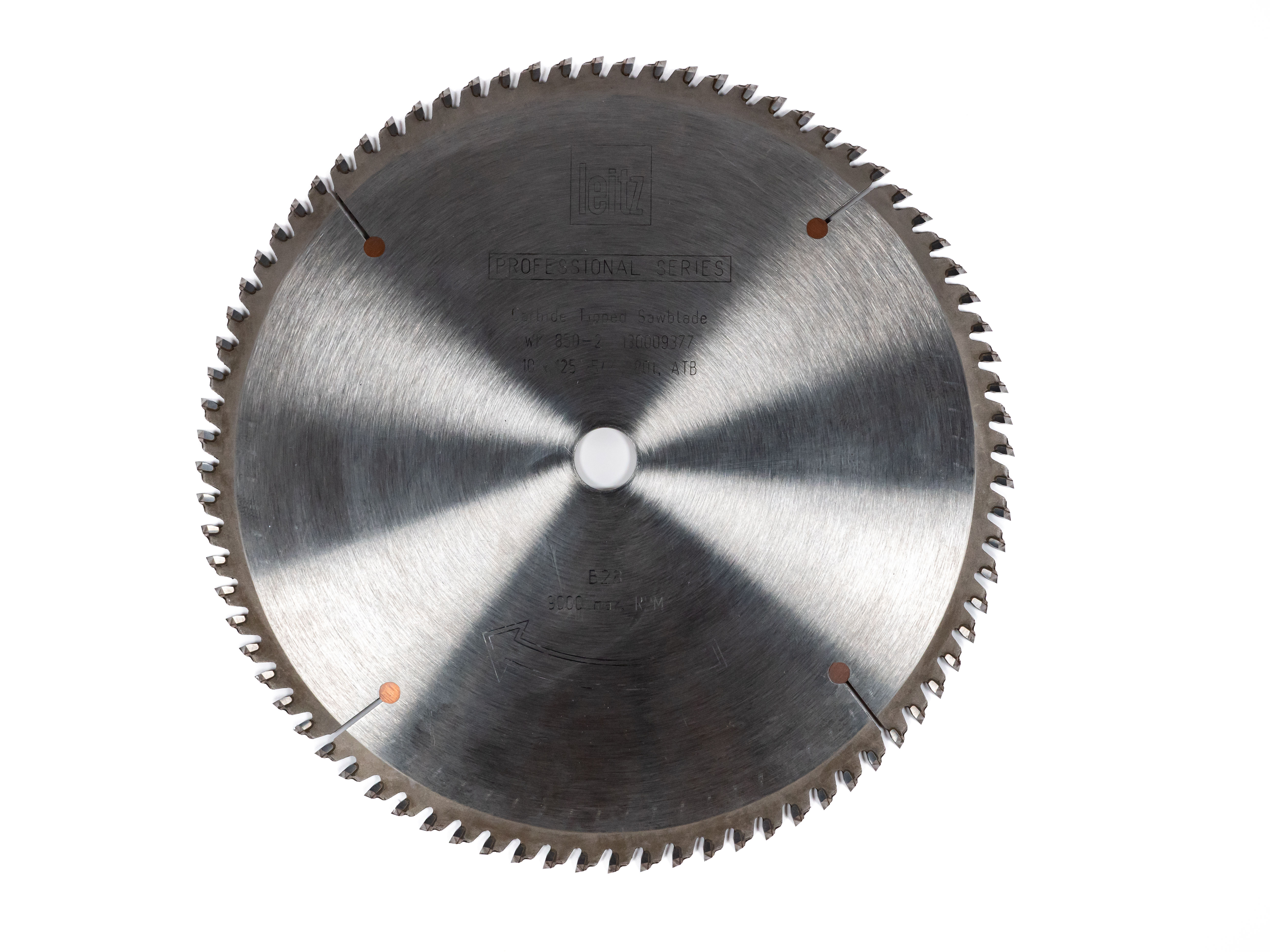 SAW BLADE, 10" X 3/4" BORE, 791 R 80 TOOTH ATB. PRICE PER PAIR, 1 EA. LEFT AND RIGHT-HAND. THUMBNAIL