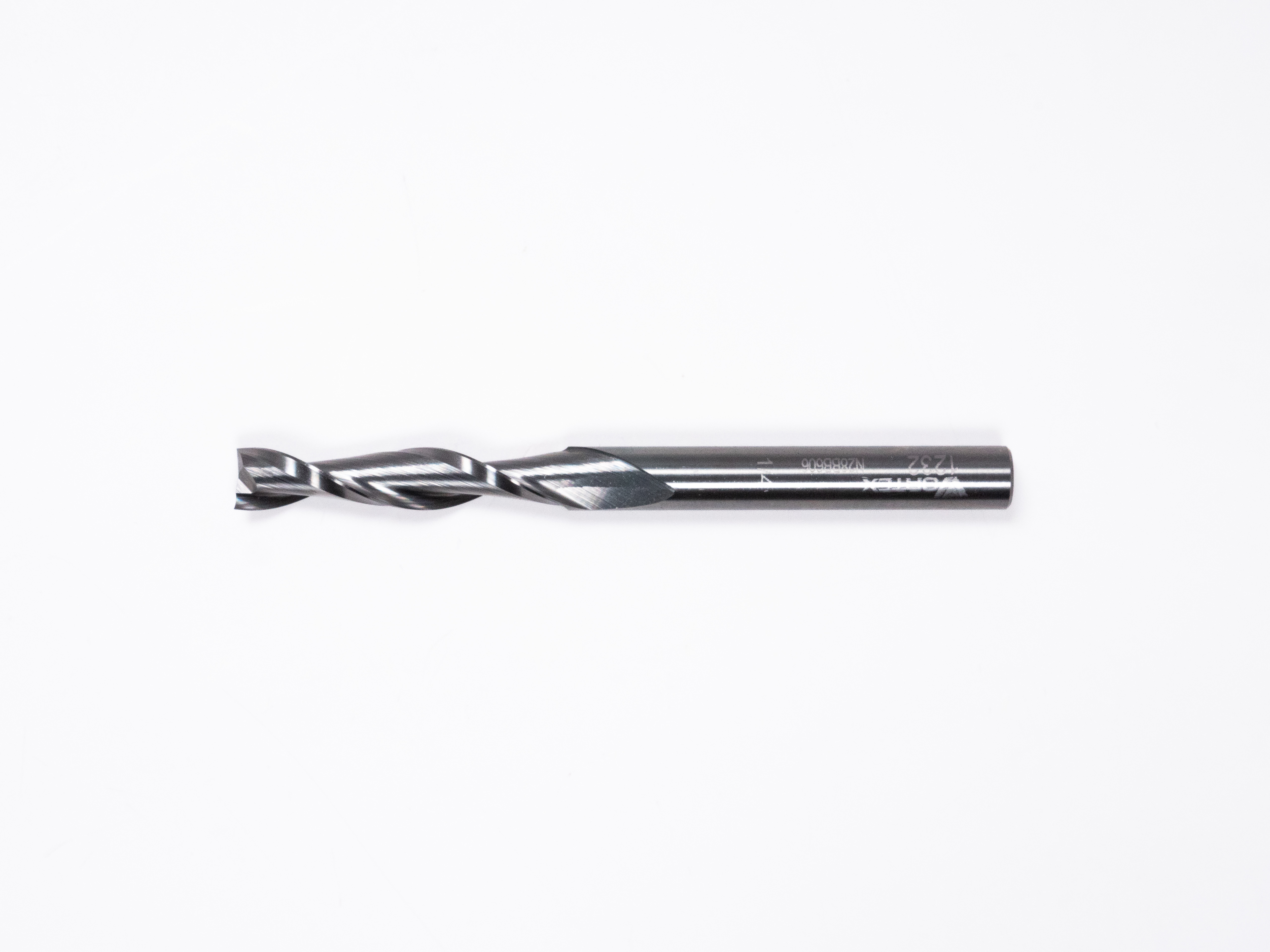 1/4" DIA 3" OAL SOLID CARBIDE ROUTER BIT, 2-FLUTE UPCUT, FINISHING SPIRAL THUMBNAIL