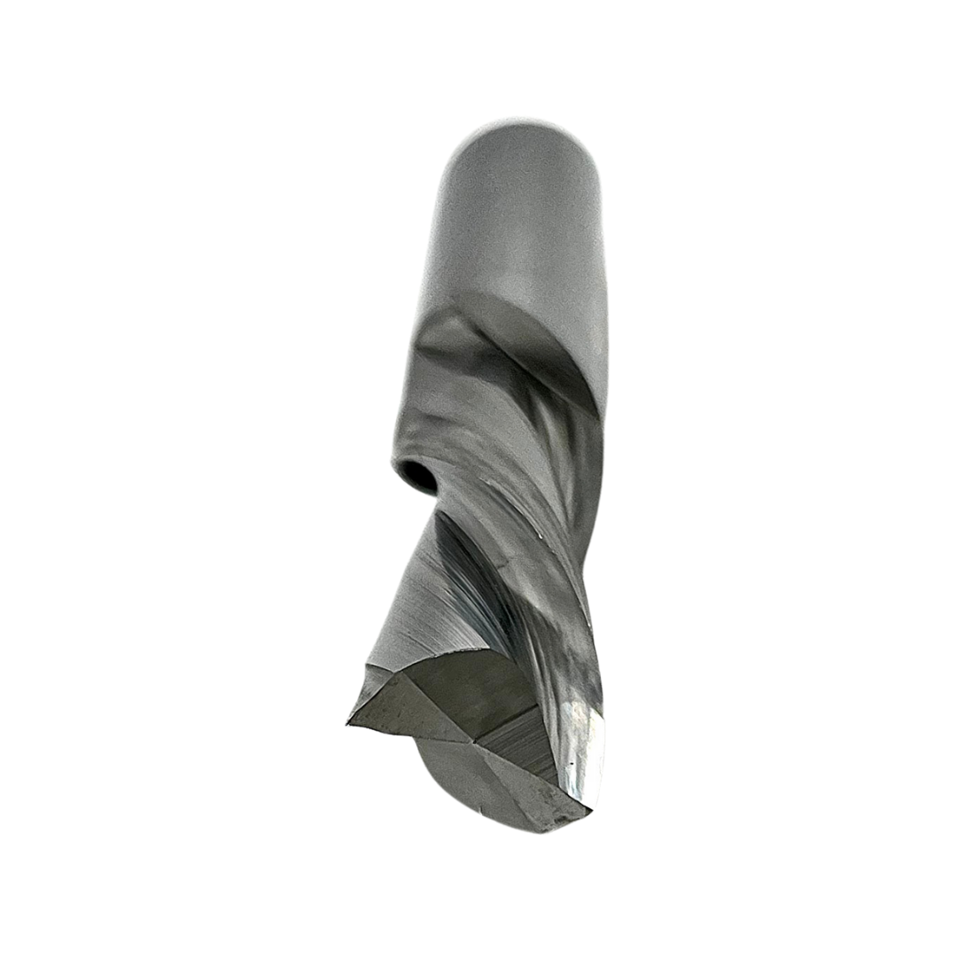 Router Bit, Solid Carbide, 1/2" Dia X 1/2" Shank X 3" OAL X 1-1/4" CL 2 Flute Downcut THUMBNAIL