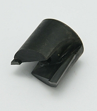 Router Bit, Spin On, 3/4" +.015" Dia, 1/4-28 Thread, Reverse Helix. MAIN
