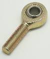 Rod End Male, TRE-7, 7/16 Bore, Male 7/16-20 Thread Shank End THUMBNAIL