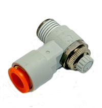 Speed Controller, One-touch Fitting, 1/4 NPT - 3/8" OD, Elbow & Universal Types, NAS2201F-N02-11S MAIN