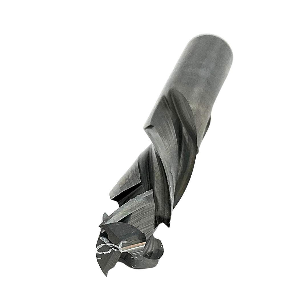 ROUTER BIT, SOLID CARBIDE, 1/2" DIA X 3" X 1-1/4" CUTTING EDGE X 1/2" SHANK, 3-FLUTE COMPRESSION BIT THUMBNAIL