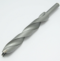 Twist Drill, 7/8" Dia, 6" Twist, Brad Point, Carbide Tipped, 1/2" Shank, 8-1/4" OAL. MAIN