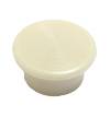 Mushroom Button, White, For Illuminated Push Button THUMBNAIL