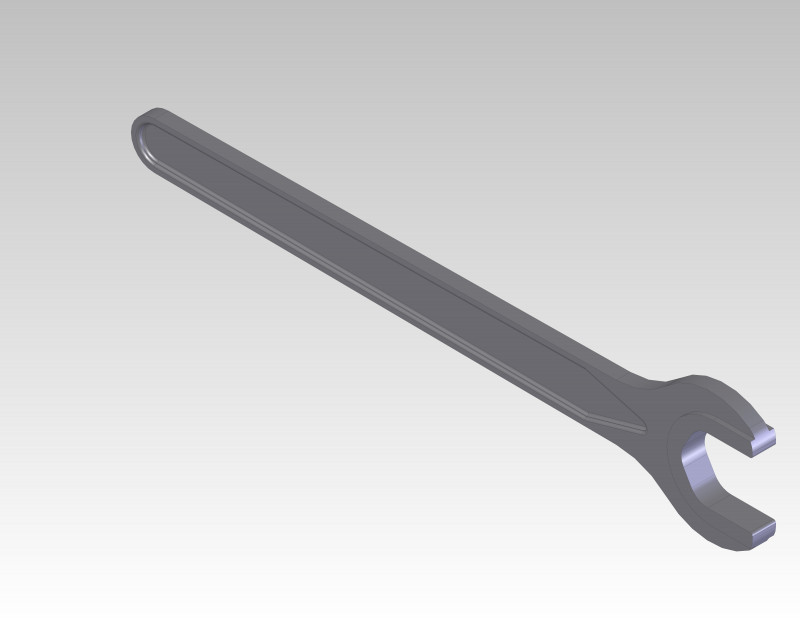 Shaft Wrench, 1 and 2 HP Perske Motor With 1/2 Collet Capacity. LARGE