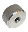 Pad, Aluminum 1" Dia X 1/2" 5/16 NF Thread THUMBNAIL