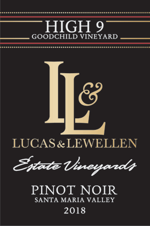 Lucas & Lewellen Goodchild Vineyard Pinot Noir front label MAIN