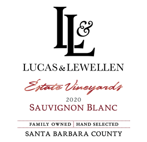 Santa Barbara Sauvignon Blanc front label - Lucas & Lewellen THUMBNAIL