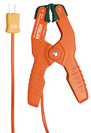 TP200 Type K Pipe Clamp Temperature Probe (-4 to 200°F)