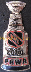 2000 Professional Hockey Writers Association Press Pin MAIN