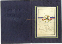 1947 Yankees Original Press Pin Artwork SWATCH