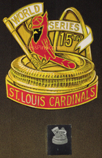 1987 St. Louis Cardinals Original Press Pin Artwork MAIN