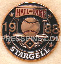 1988 Hall of Fame Press Pin MAIN