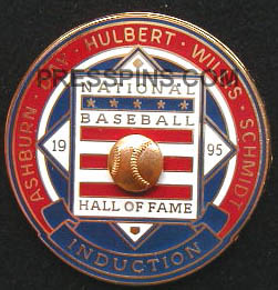 1995 Hall of Fame Press Pin MAIN