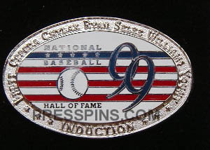 1999 Hall of Fame Press Pin MAIN