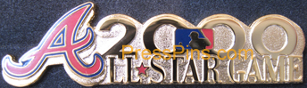 2000 Atlanta All-Star Press Pin MAIN
