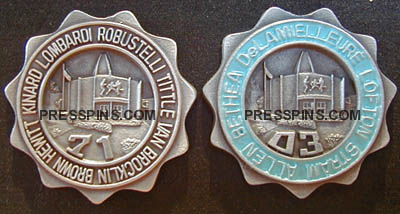 1971/2003 Pro Football Hall of Fame Press Pins MAIN