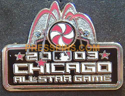 2003 Chicago All Star Press Pin MAIN