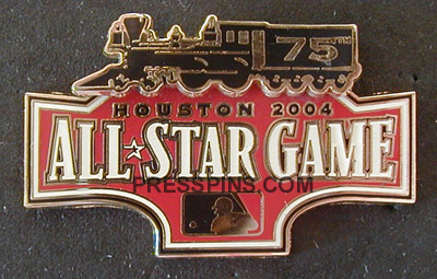 2004 Houston All Star Press Pin MAIN