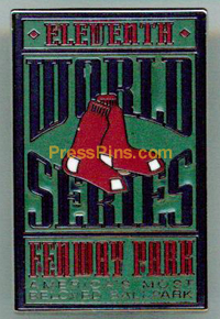 2007 Boston Red Sox World Series Press Pin MAIN
