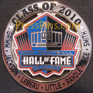 2010 Pro Football HOF Player Pin MAIN