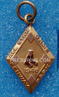 1946 Boston All-Star Press Charm 1/10- 10k Balfour MAIN