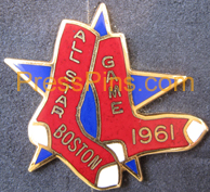 1961 Boston All-Star Press Pin MAIN