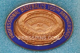 1969 Washington All-Star Press Pin MAIN