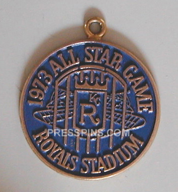 1973 Kansas City All-Star Press Pin MAIN